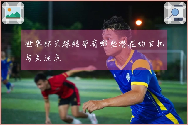 世界杯买球赔率有哪些潜在的玄机与关注点